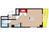YｚB.L.D.midorii 1Rの間取り