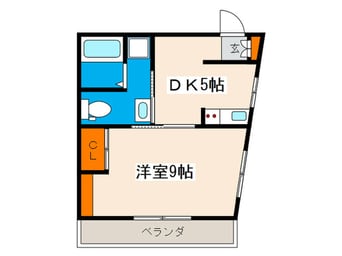 間取図 YAMASHITAⅦビル
