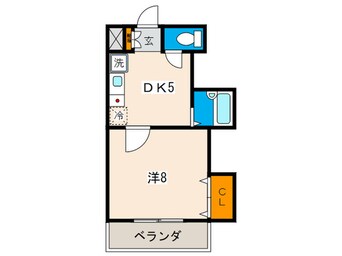 間取図 広島畳材６ビル