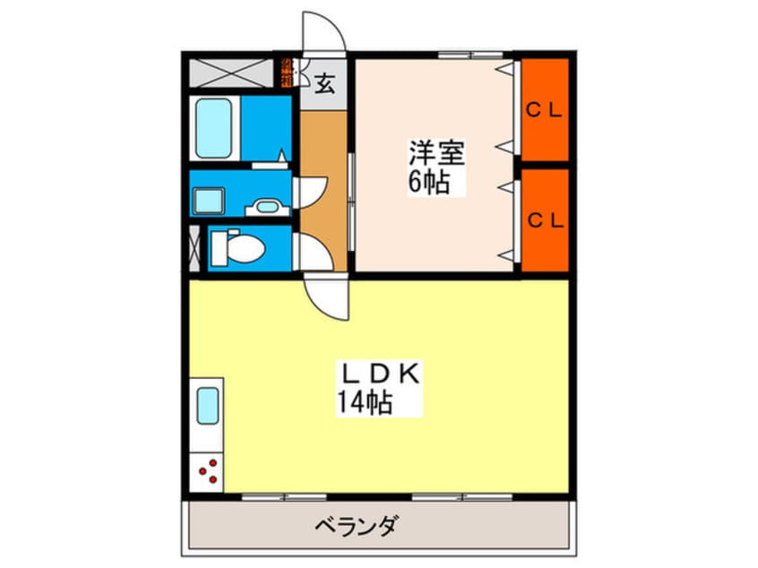 間取図 和田マンション