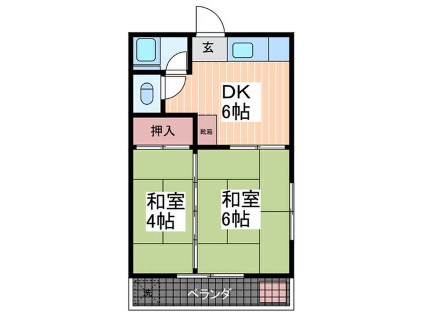 間取図 渡部ビル