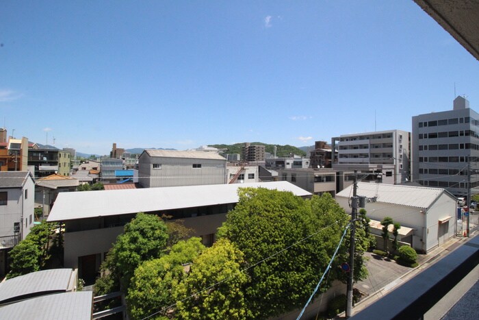 室内からの展望 渡部ビル