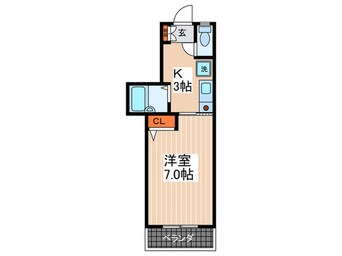 間取図 ドラゴ－ン金原