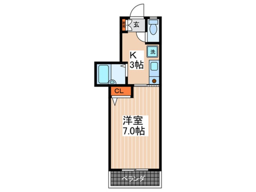 間取図 ドラゴ－ン金原
