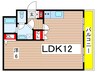 スカイシティ５番館 1LDKの間取り