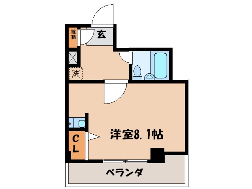 間取図 スカール平田