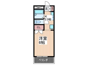 間取図 ヴァンセーヌ今村　Ａ棟