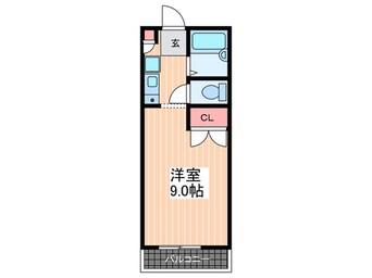 間取図 グリューネＡ棟