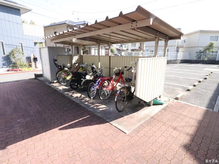 駐輪場 コーポ阿品　A棟