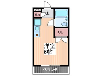 間取図 パラド－ル三筋