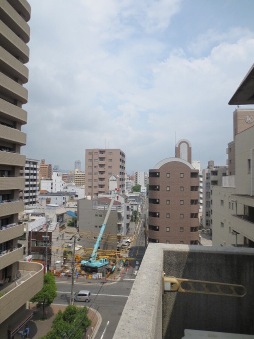 室内からの展望 ラフィネ天満