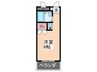 ロイヤルガーデン 1Rの間取り
