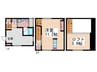 Ｆｅｌｉｃｅ　Ｍｉｎａｍｉ 1Rの間取り