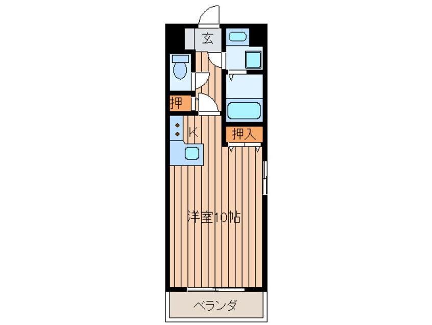 間取図 舟入　ＦＬＡＴＳ