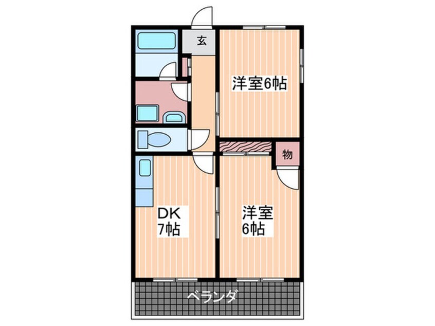 間取図 玉森ビル