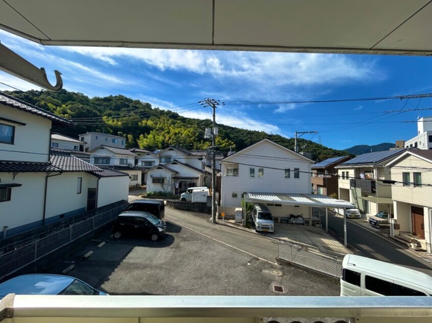 室内からの展望 エルディム吉岡