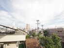 室内からの展望 パ－ルマンション東観音