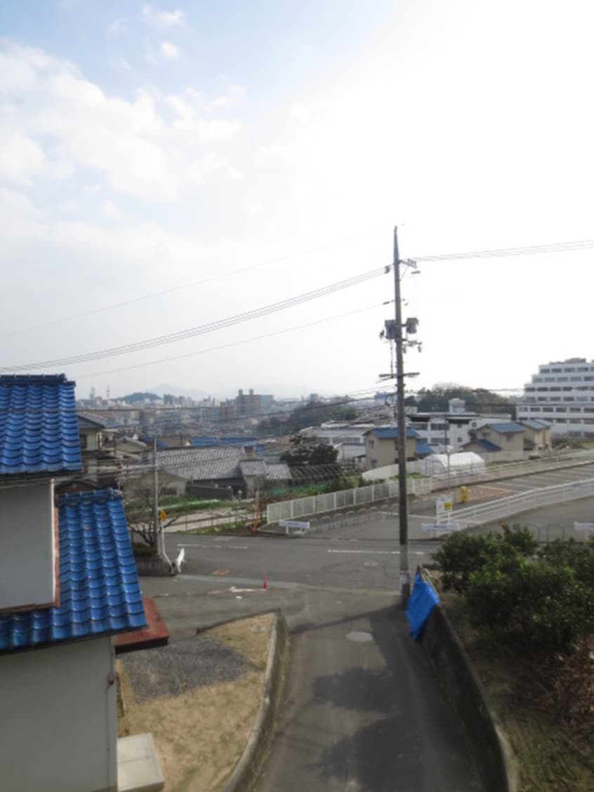 室内からの展望 メゾンドリリ－