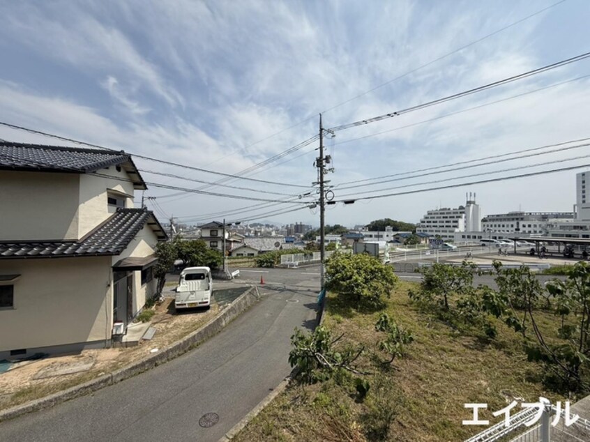 室内からの展望 メゾンドリリ－