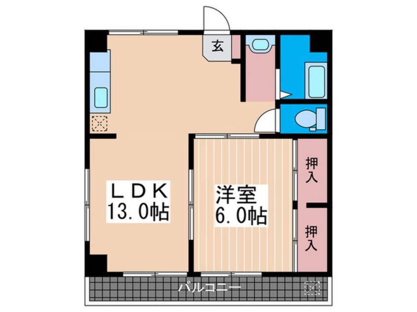 間取図 都ＢＬＤ