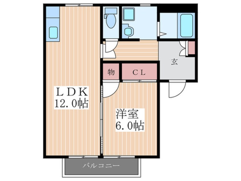 間取図 ディアス梶山