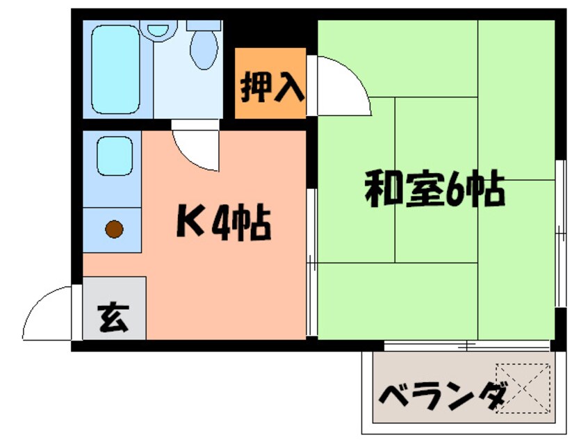 間取図 Brillo竹屋