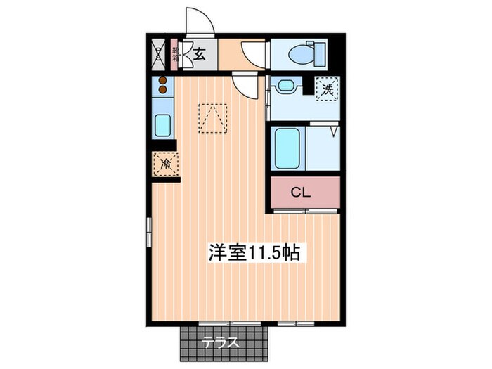 間取り図 リバティ－ハイツ