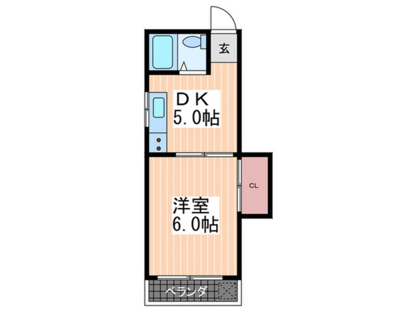 間取図 松中ビル