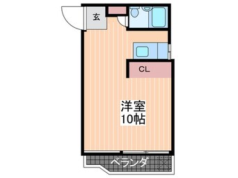 間取図 パークサイド中村