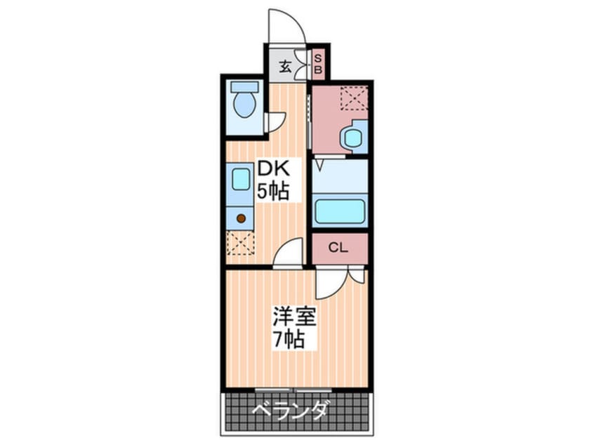 間取図 玉川ビル