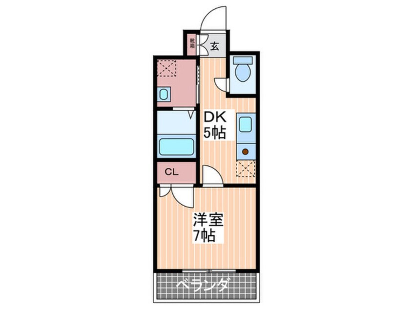 間取図 玉川ビル