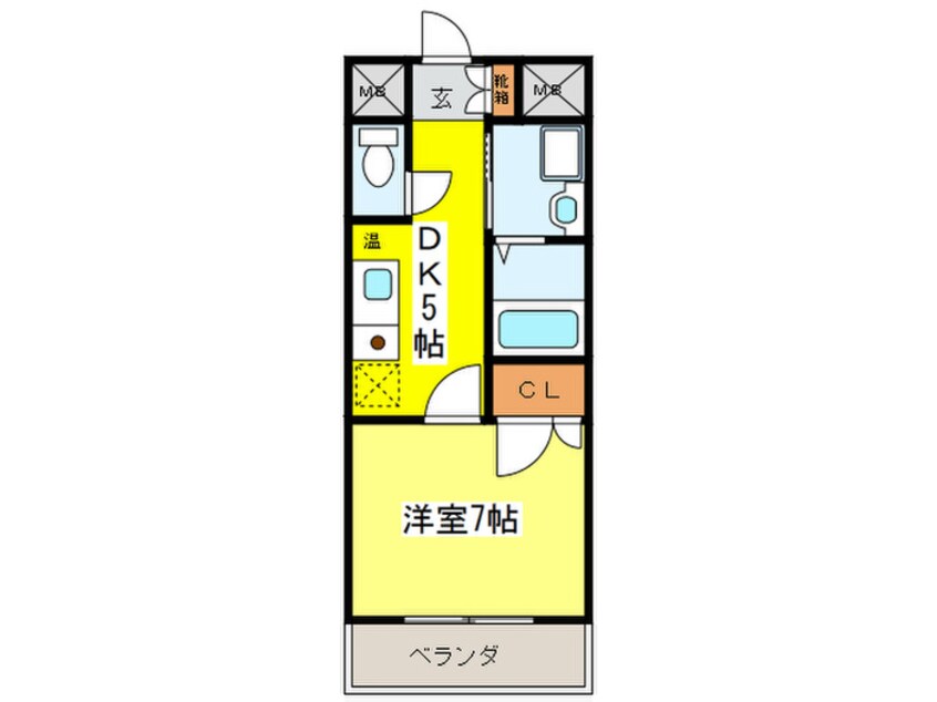 間取図 玉川ビル