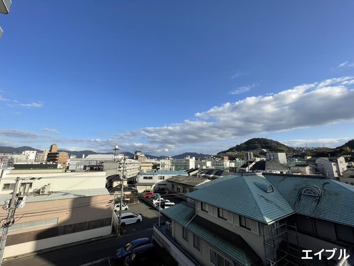 室内からの展望 東雲ビル