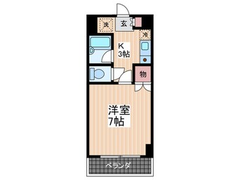 間取図 ハ－モニ－３３