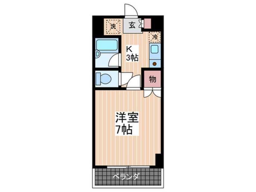 間取図 ハ－モニ－３３