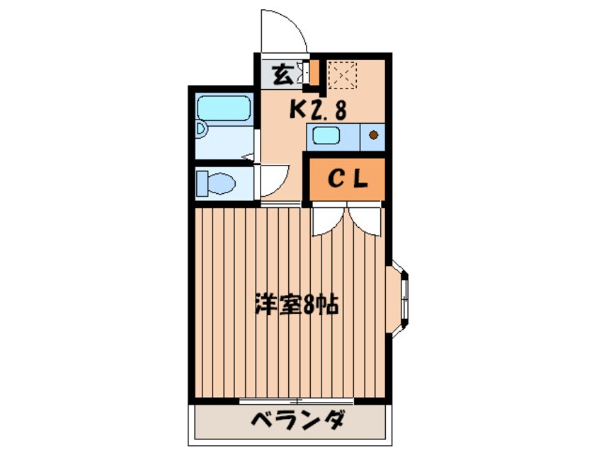 間取図 ユースハイム清水