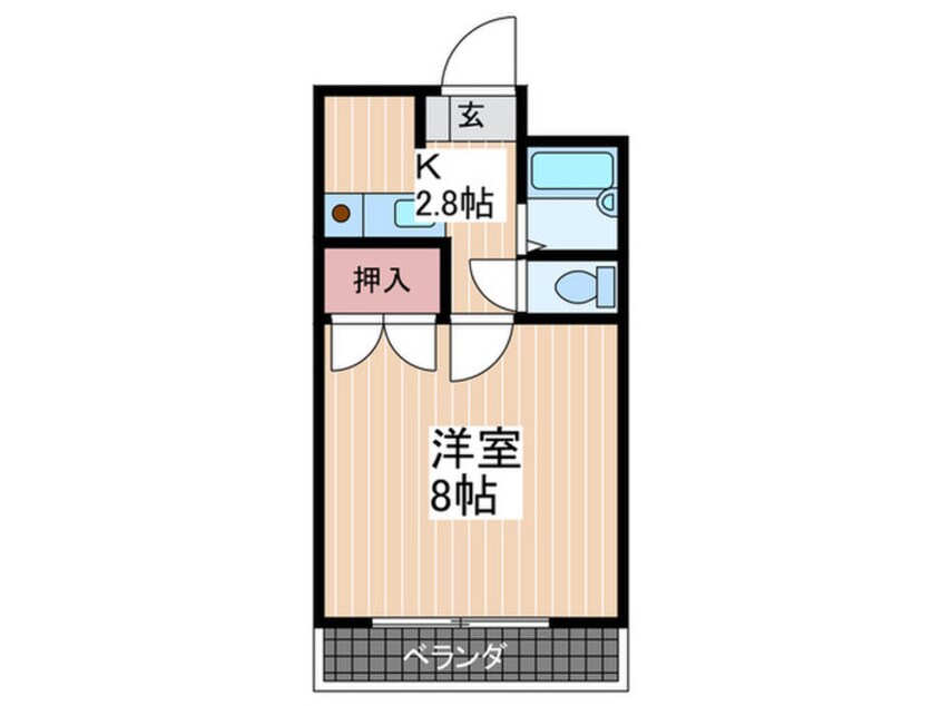 間取図 ユースハイム清水