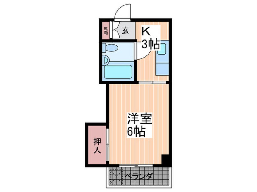 間取図 Ｎ４２８Ｂｄ