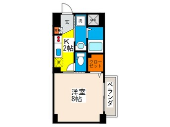 間取図 シェルティ－南観音