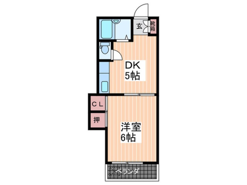 間取図 岩崎ビル