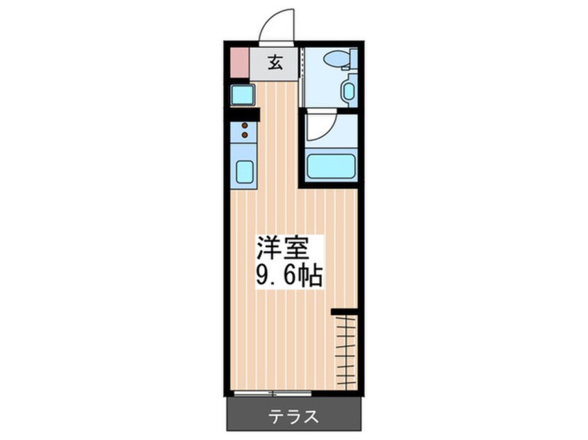 間取図 丹那コーポラスⅠ