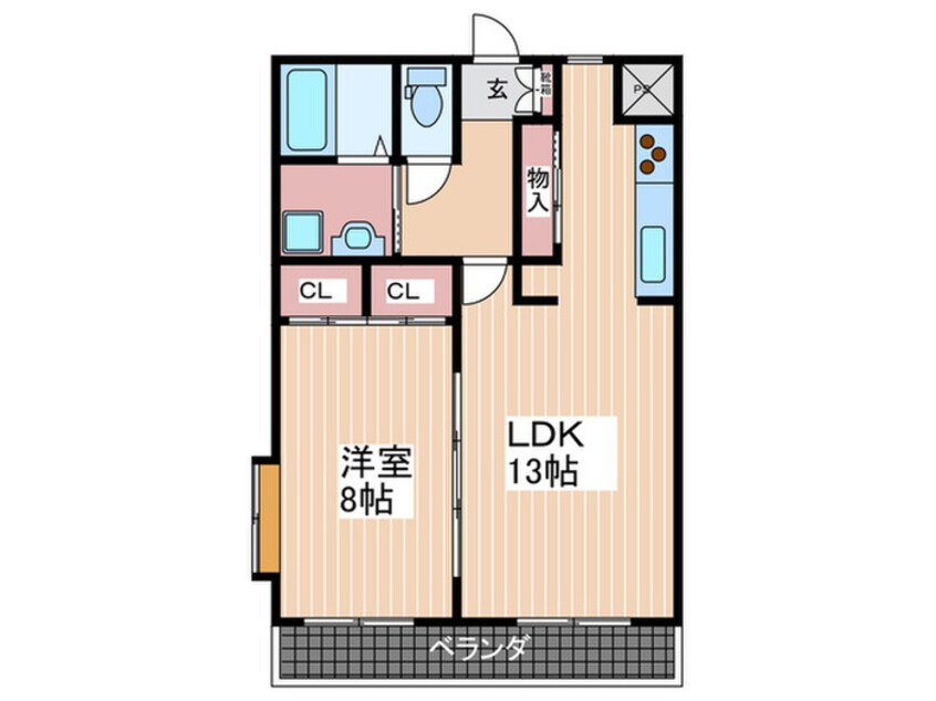 間取図 サラマンカビル