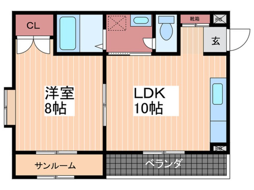 間取図 ボストンビル