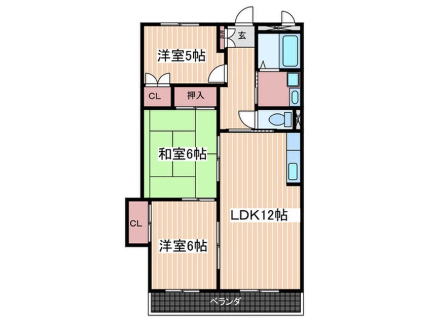 間取図 プリンスビル