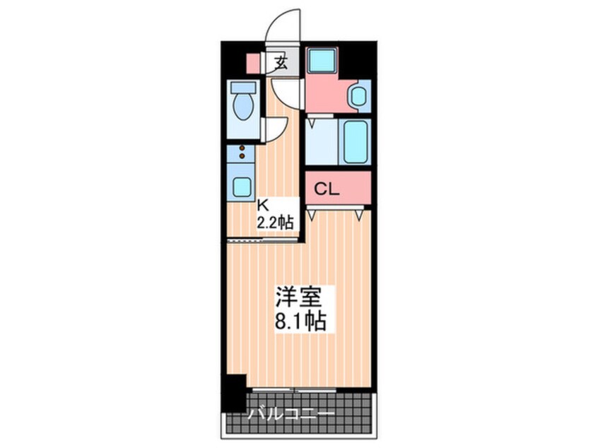 間取図 サンシャインＫＡＷＡＯＫＡ