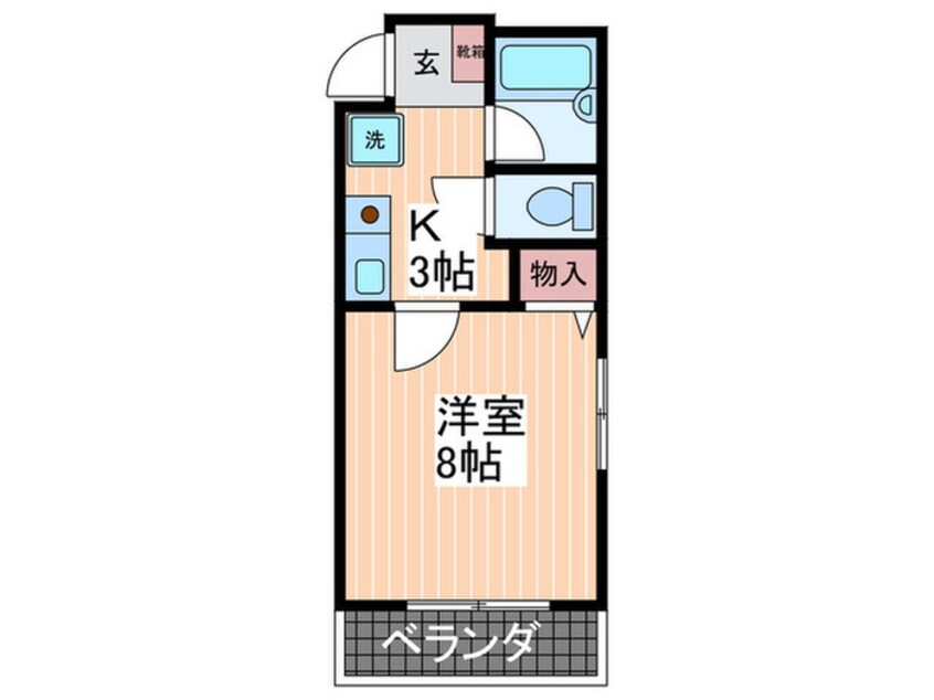 間取図 山根ビル光南