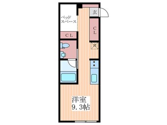 間取図 ヴィラ　リヴィエールⅡ