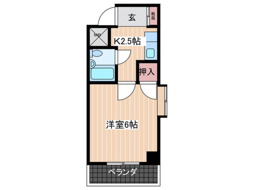 間取図 コンフォート翠町