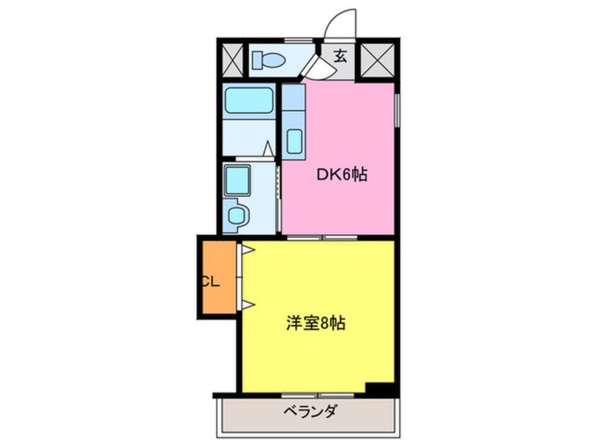 間取図 メイプル吉島