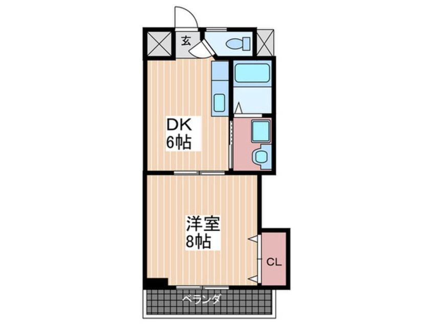 間取図 メイプル吉島